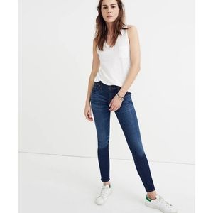 Madewell 8" Skinny Jeans Riverdale Wash 28